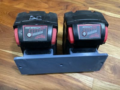 M18 tool box battery holder