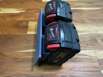M18 tool box battery holder