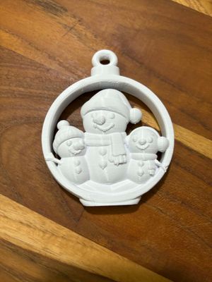 Snowman family Hanging decoration Snowman family Hanging decoration