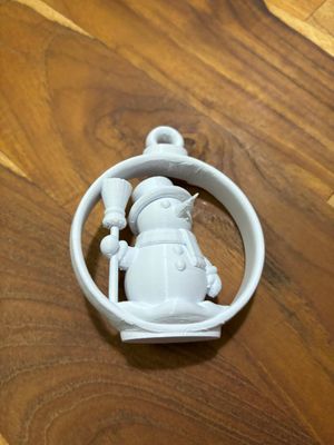 Frosty snowman hanging decoration Frosty snowman hanging decoration