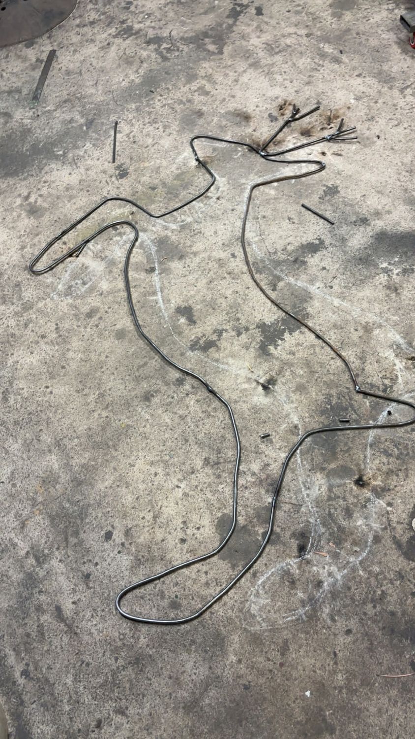 Reindeer Frame Reindeer Frame