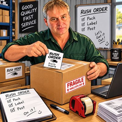 Rush orders!
