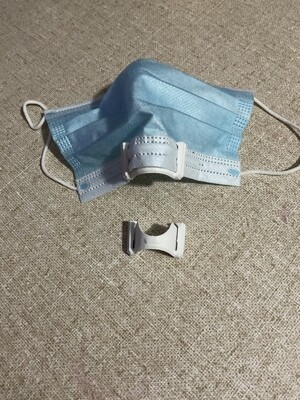 Anti fog mask clip- WHITE