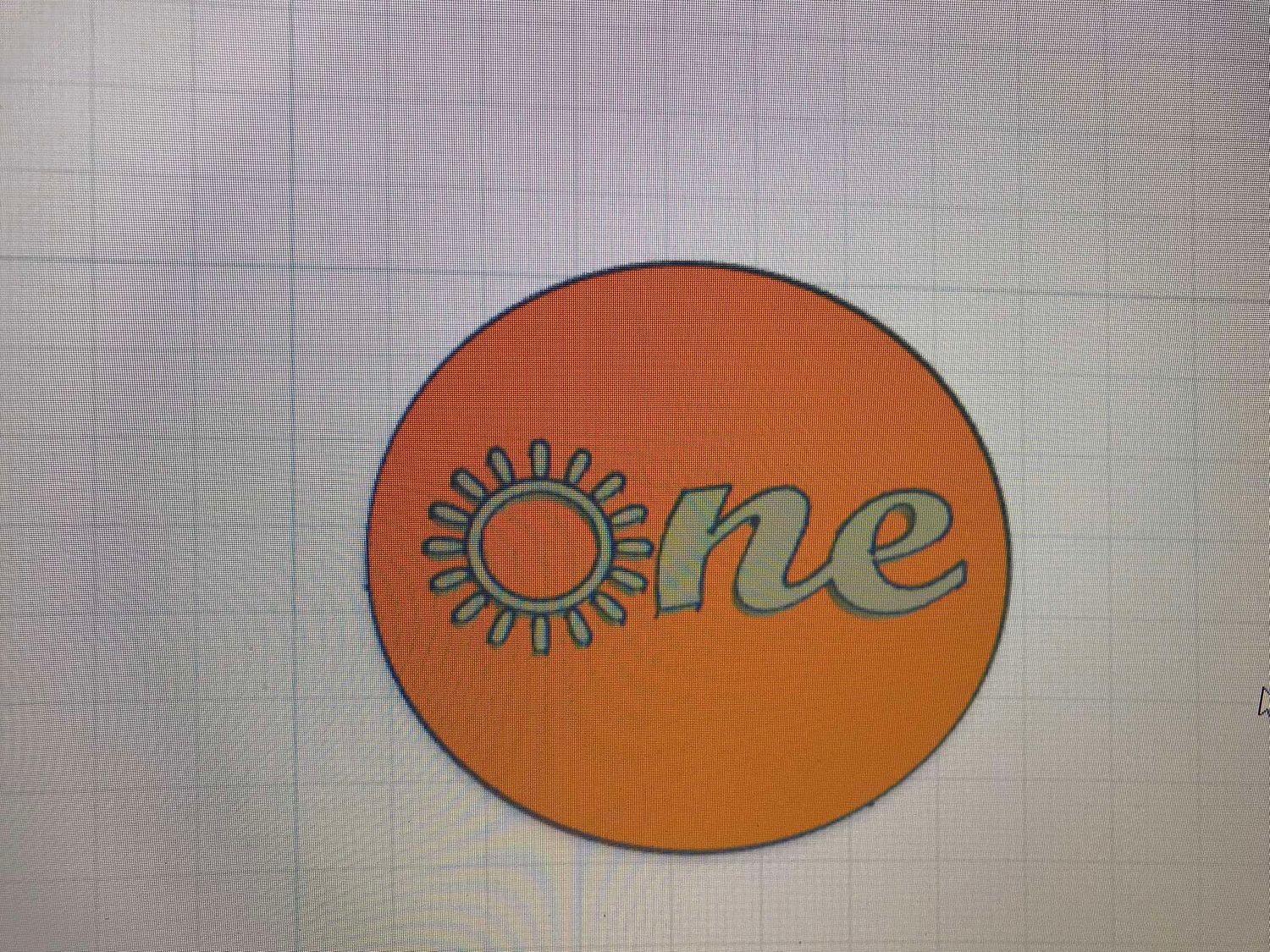 One sun Stamp only