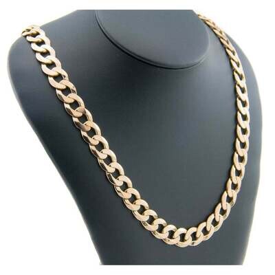 Gold Curb Chains