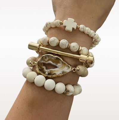 Golden cross stack