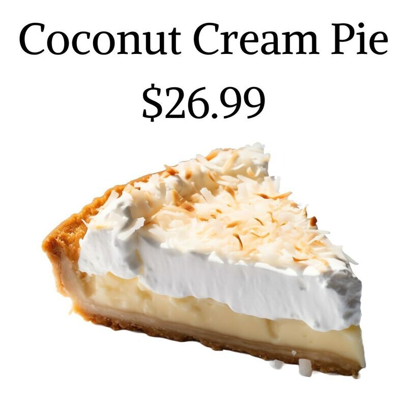 Coconut Cream Pie