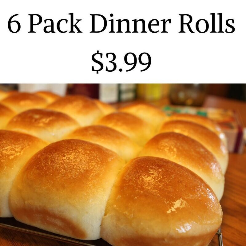 6 Pack Dinner Rolls