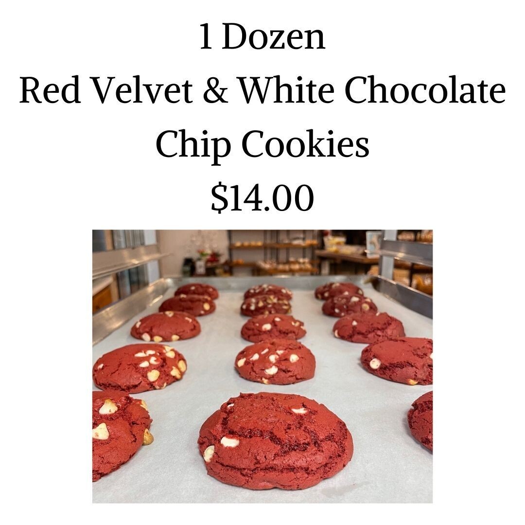 Red Velvet &amp; White Chocolate Chip