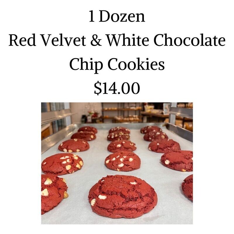 Red Velvet &amp; White Chocolate Chip