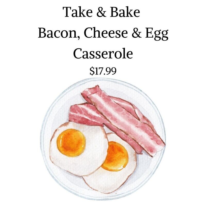 Bacon, Cheese &amp; Egg Casserole