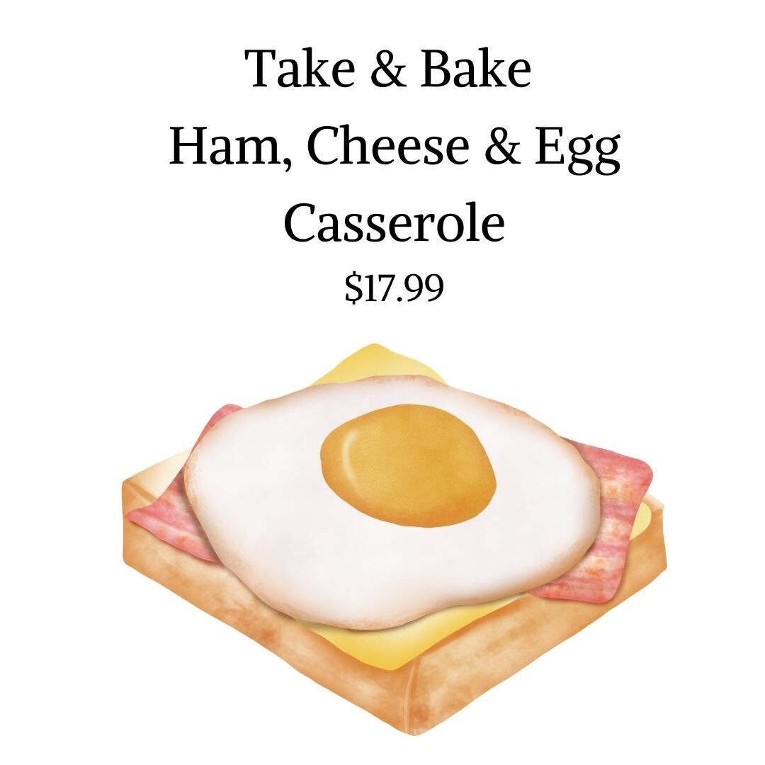 Ham, Cheese &amp; Egg Casserole