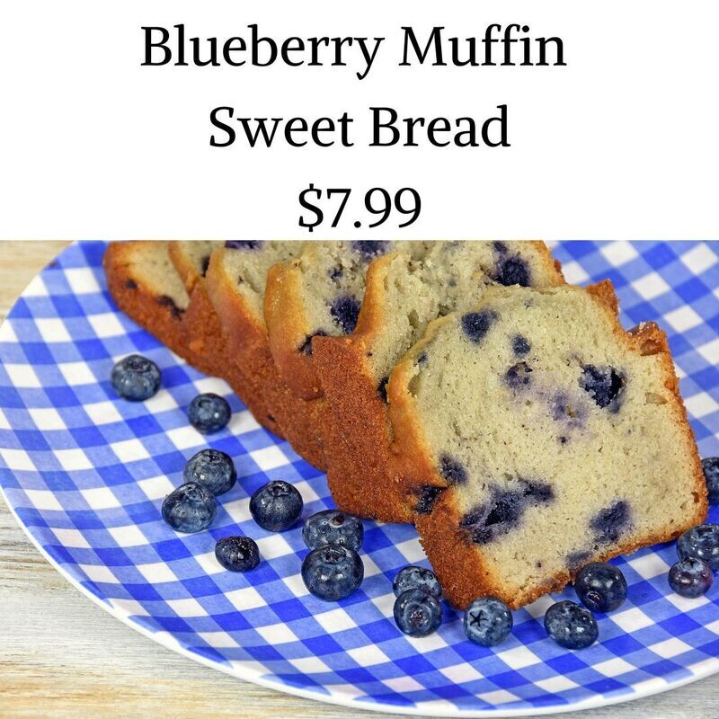 Blueberry Muffin Sweet Bread