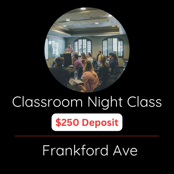 Night Class - $250 Deposit
