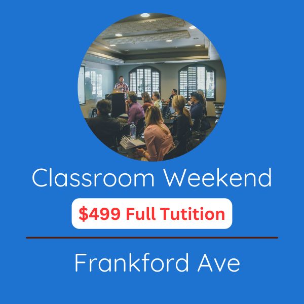 Weekend Class- $499 Full Tuition