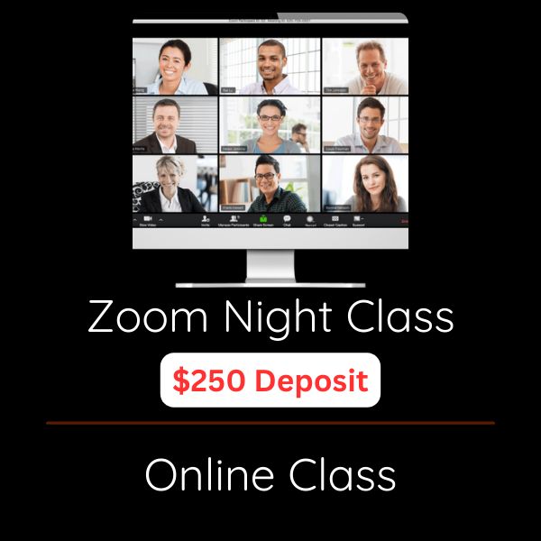 Live Streaming Night Class - $250 Deposit