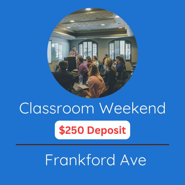Weekend Class - $250 Deposit