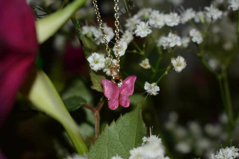 Boujee Baby Butterfly Necklace