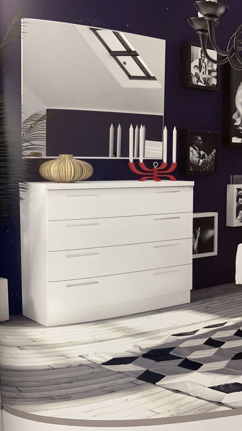 COMODA MODELO GRECIA BLANCO