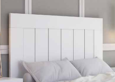 CABECERO MOD ATENAS BLANCO LISO
