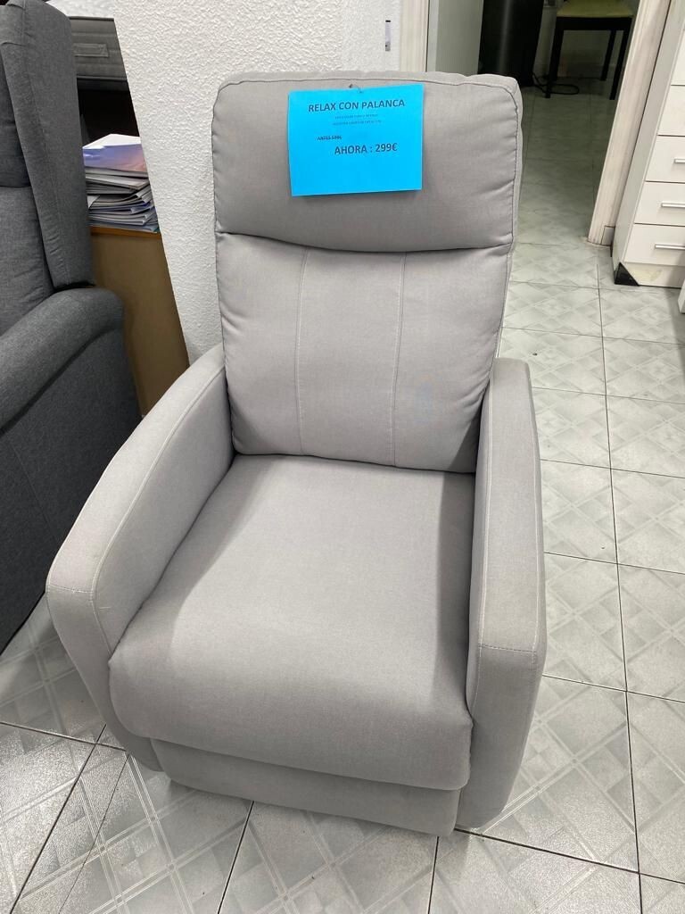 SOFA RELAX EN ​LIQUIDACION POR CAMBIO DE EXPOSICION