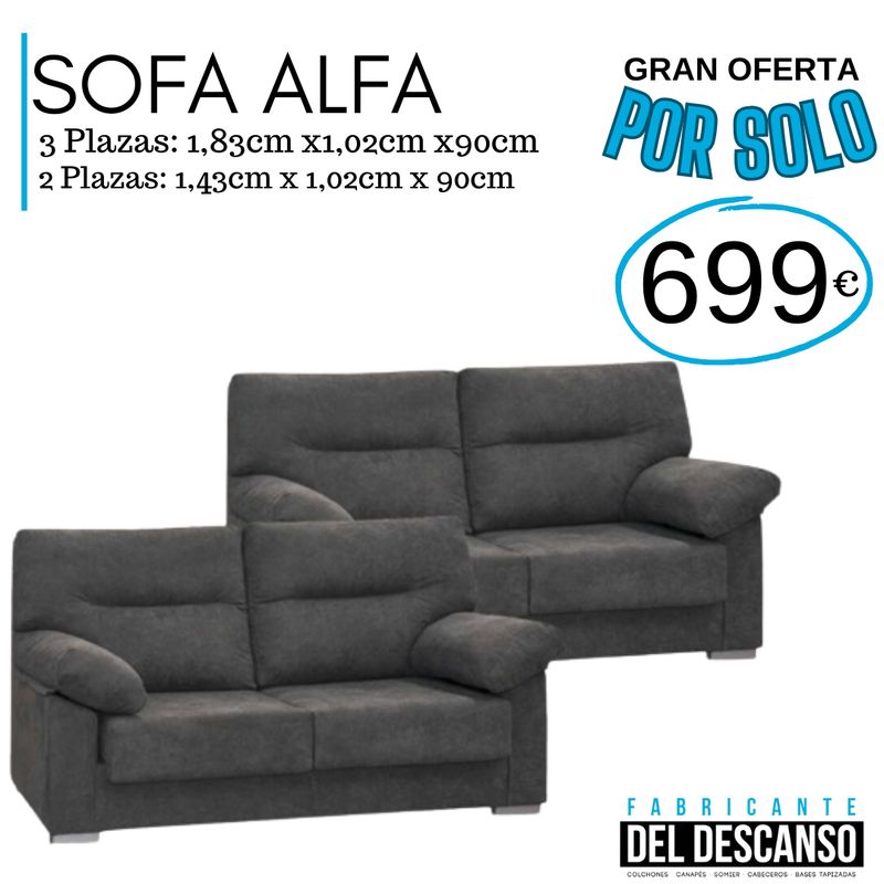 SOFA 3+2 PLAZAS MODELO ALFA