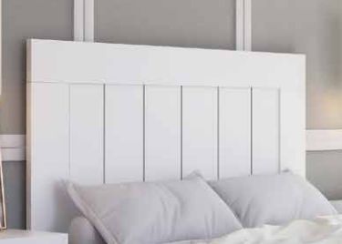CABECERO MOD ATENAS BLANCO LISO