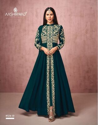 Diwali Special Salwar Suit With Heavy Embroidery In Green