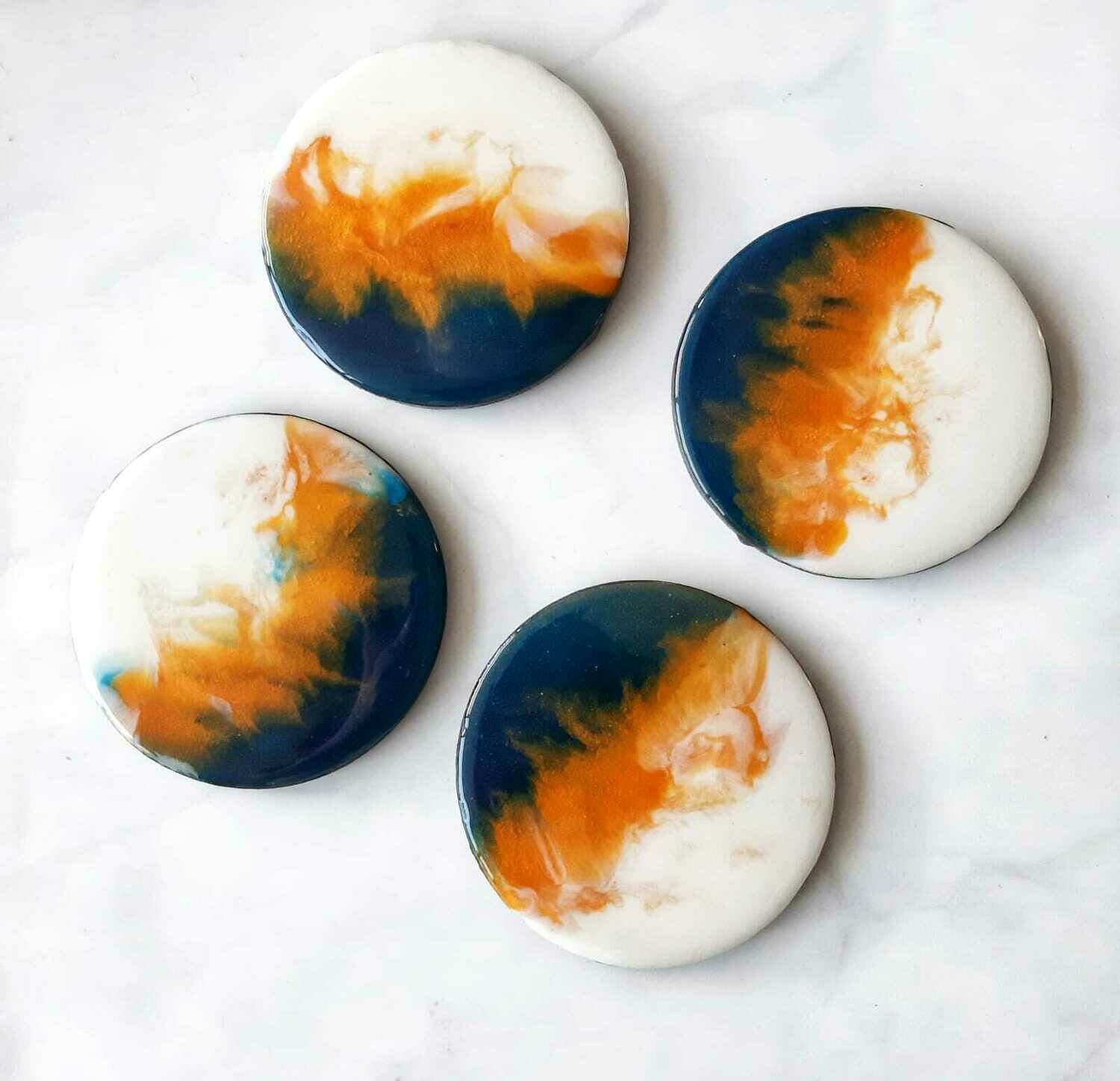 Resin Art Coasters (set of 4)