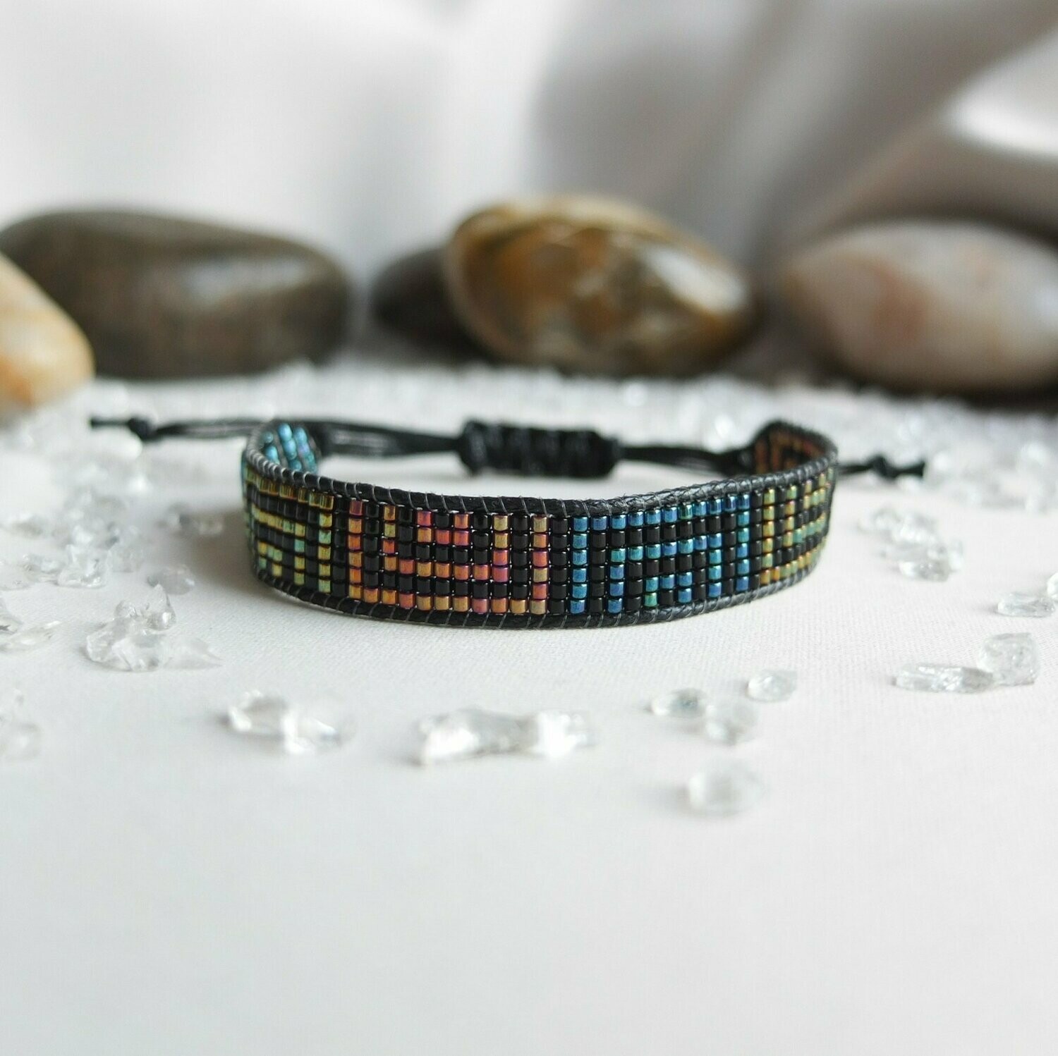 Arch Bracelet (black / multi)