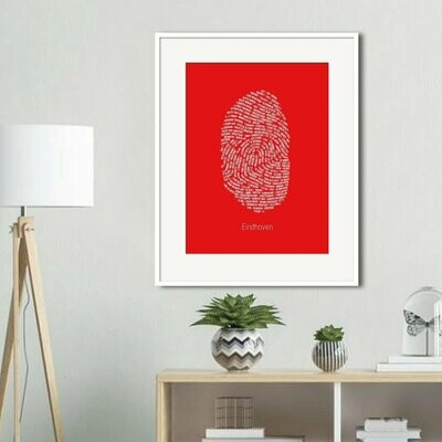 DNA Eindhoven Print (red)