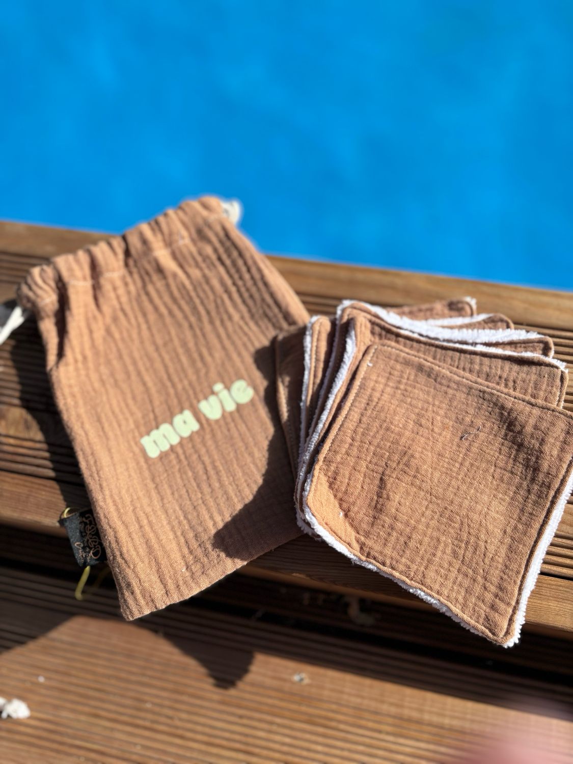 pochon et ses 5 lingettes pochon et ses 5 lingettes