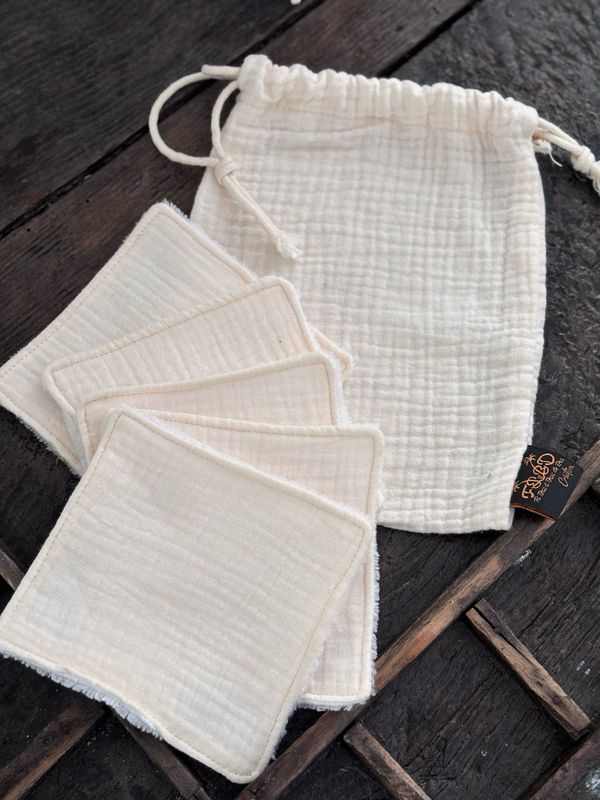 Pochon personnalisable et ses 5 lingettes Pochon personnalisable et ses 5 lingettes