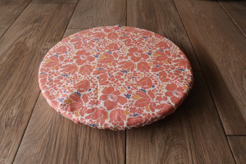 charlotte couvre plat tissu biologique taille L (26 cm)