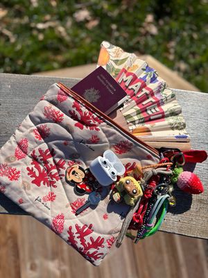 pochette matelassée motif corsica charm pochette matelassée motif corsica charm