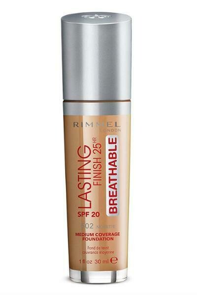 -Rimmel lasting  finish 25hr breathable  foundation- NOISSETTE