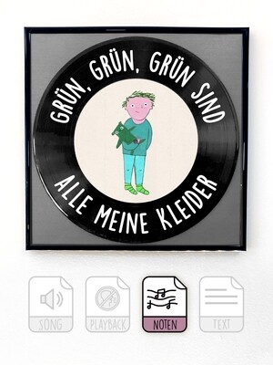 Grün, grün, grün sind alle meine Kleider