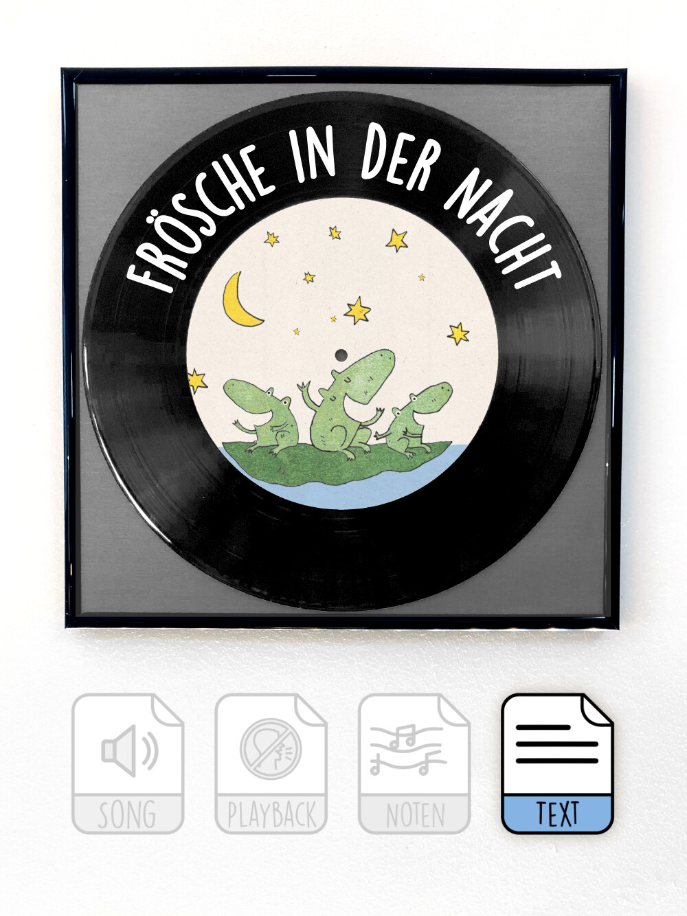 Frösche in der Nacht