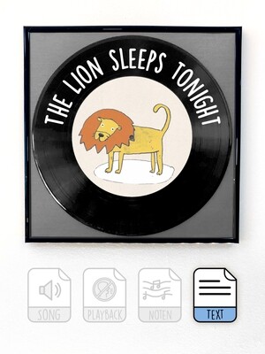 The lion sleeps tonight