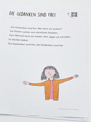 Die Gedanken sind frei