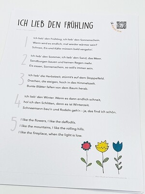 Ich lieb den Frühling