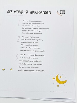 Der Mond ist aufgegangen