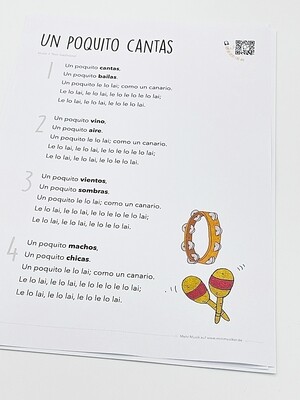 Un poquito cantas