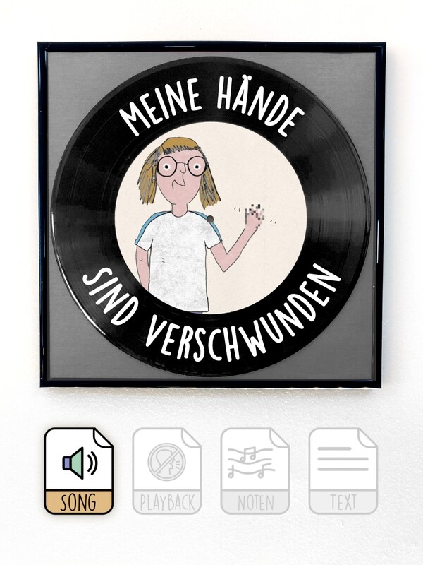 Meine Hände sind verschwunden