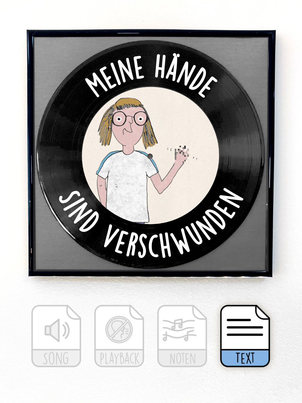 Meine Hände sind verschwunden |📝Text | minimusiker.de