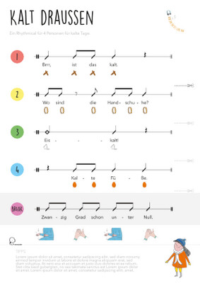 Rhythmical: Kalt draußen