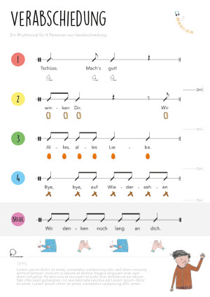Rhythmical: Verabschiedung