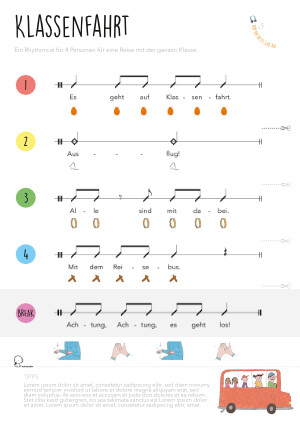 Rhythmical: Klassenfahrt