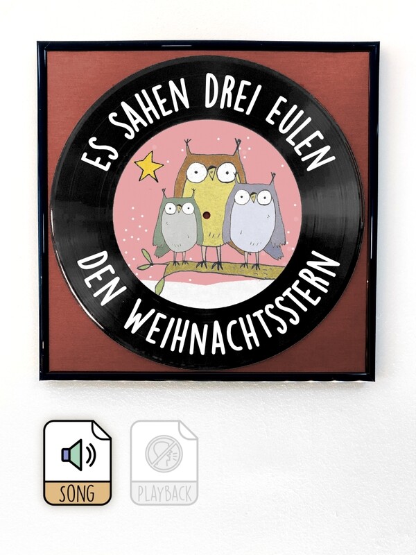 Es sahen 3 Eulen den Weihnachtsstern