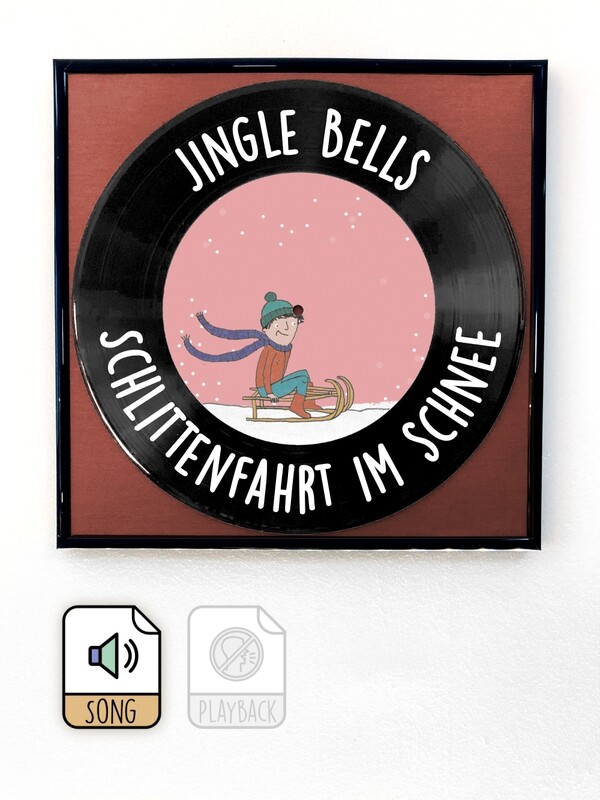 Jingle Bells, Schlittenfahrt im Schnee